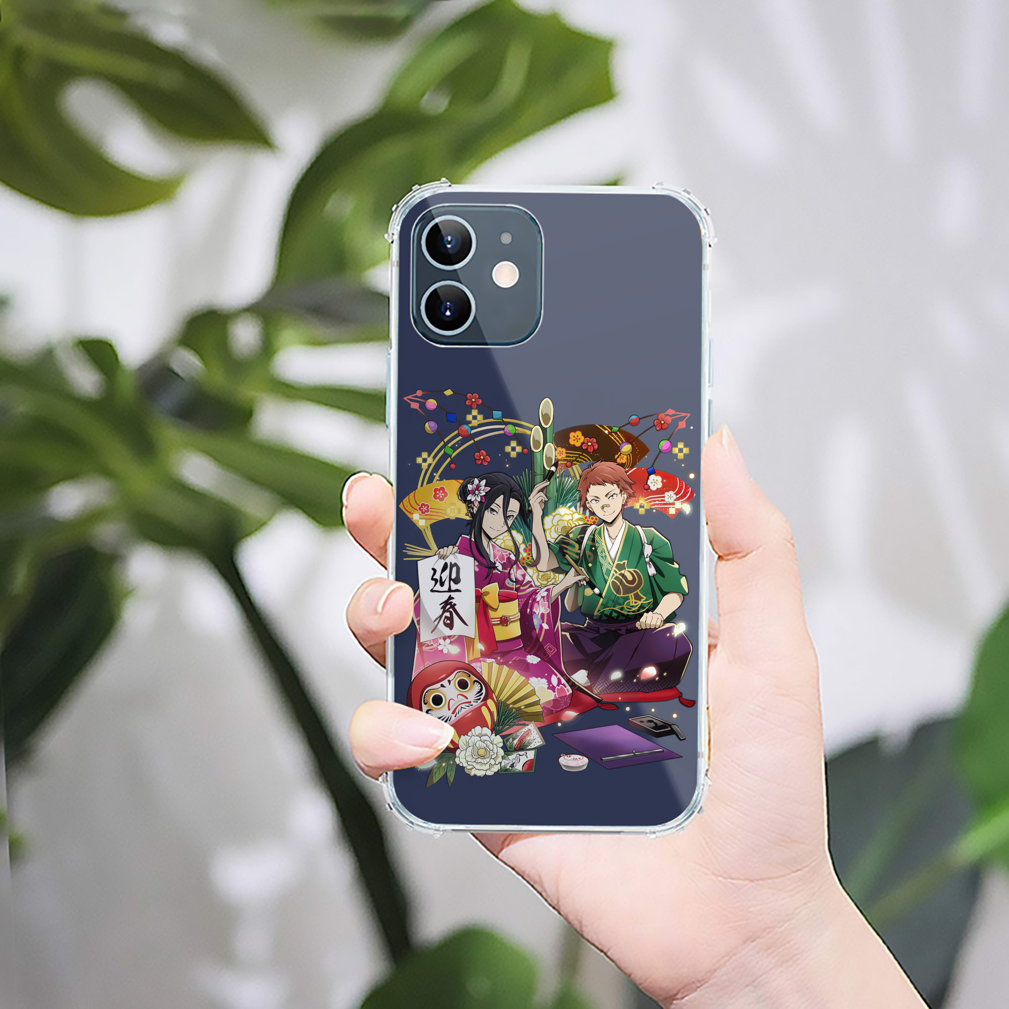 （画像用） 文豪ストレイドッグス Bungo Stray Dogs 【iPhone 12シリーズ対応】透明スマホケース（クリアソフトケース）